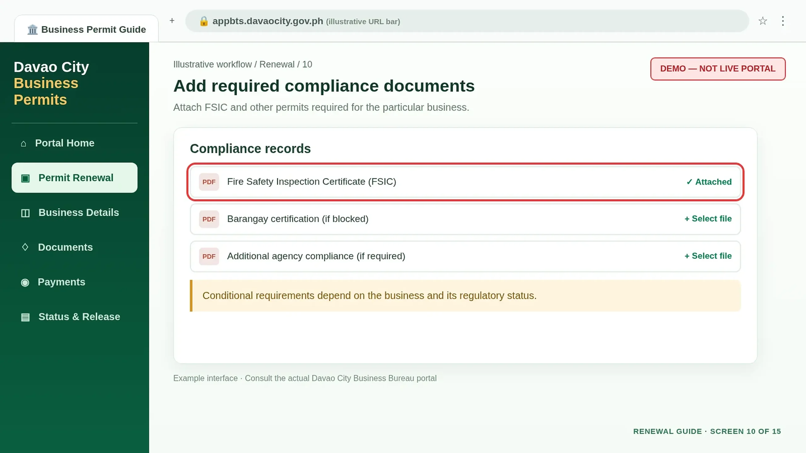 Fire safety and regulatory documents